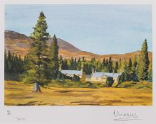 HM King Charles III (b.1948) Alltnaguibhsaich Lodge, Balmoral