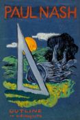 Paul Nash (1889-1946) Study for front cover of 'Outline: An Autobiography'