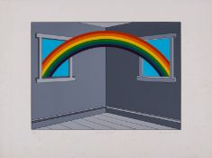 Patrick Hughes (b. 1939) House Guest