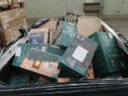 Return Pallet of LED Lights and Approx 5-10 different size ultra-bright trees