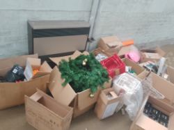 1 Pallet of New glass ball lights, Christmas LED Lanterns, LED Bottles etc