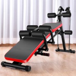 14 X 8 IN 1 Multifunctional Foldable Dumbbell Bench Backrest Sit Up Board - VALUE CIRCA £2000