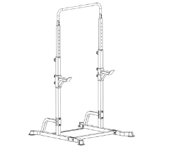 3 X GBH-220 SQUAT RACK + 1 PUNCH BAR - CIRCA £550 VALUE