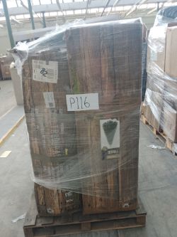 1 Pallet of Christmas trees & light up stars