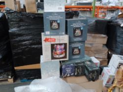 1 Pallet of New Christmas Battery scene, trains & lanterns