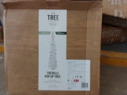 1 Pallet of returned Christmas products including water spinners + Christmas trees