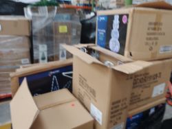 1 Pallet of High Value Christmas decorations including outdoor light up deers & Snowmen etc