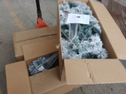 6 x Brand New Christmas trees
