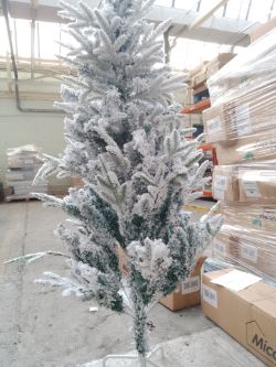 1 Pallet containing 20 x Micozy Frosted Christmas Trees