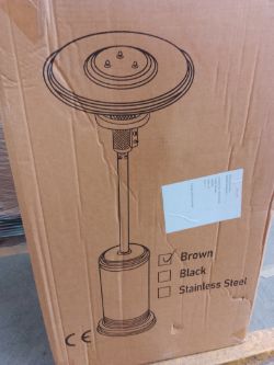9 New Brown Gas Patio Heaters