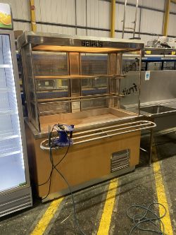 Commercial Display Fridge - Good Working order - Rear Loading Doors