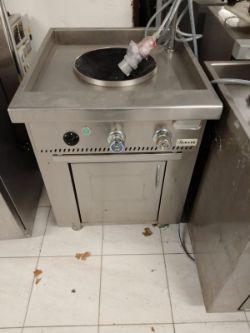Single induction Chinese wok cooker