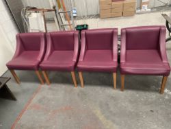 4 Dining Chairs - Removed from restaurant