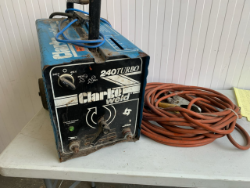 Clarke 240 Turbo Arc Welder 240v - Removed from joiners shop - Untested