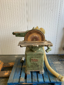 Wadkin Bursgreen BGY Dual Sander 415v - Removed from joiners' shop