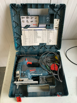 Bosch GST 150 BCE Jigsaw Boxed 240v #2 - Removed from joiners shop - Untested