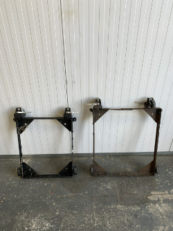 Machine Tool skates x 2 - Removed from joiners' shop