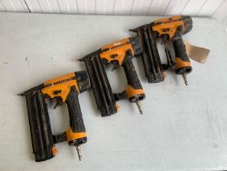 3 x Bostitch BT1855-E Nail Gun - Removed from joiners shop - Untested