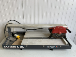 Rubi Du-200 Wet Cut tile saw 110v - Removed from joiners shop - Untested