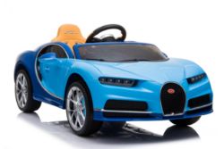 Ride On Fully Licenced Bugatti Chiron 12v with Parental Remote Control