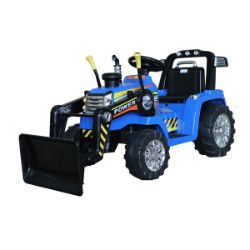 Kids Electric Ride On Farm Tractor 12v with front loader