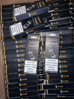 JOB LOT OF VAPES AND VAPE COILS - see description for contents OVER £20K RETAIL