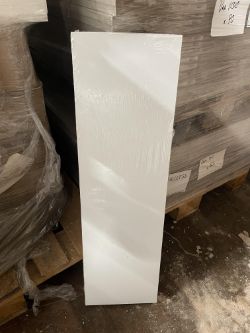 14 x FORM - White Foil Shelf board - 80cm x 23.5cm