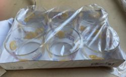 Approx 680 x Warner Bros Dessert Glasses