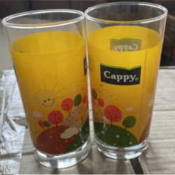 321 x Brand New Colourful Drinking Glasses