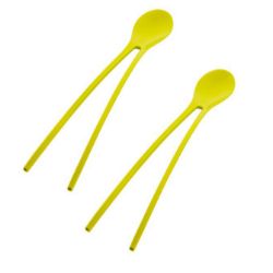 Approx 50 x NEW KOZIOL - 'Twinny' Spoonstick Set Of 2 - Green