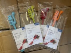 Approx 50 x NEW KOZIOL - YUMMI SQUIRREL SPREAD KNIFE ASSORTED COLOURS