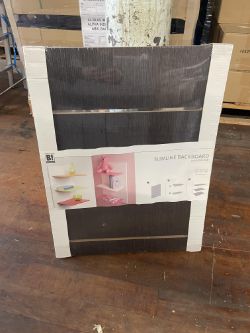 208 x Brand New B!organised Hudson Oak Slimline Muurboard - 50cm x 66cm