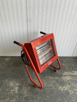 Clarke Devil 370 SPB heater 240v - Removed from joiners shop - Untested