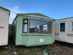 Static Caravan - 32 x 12 foot - Double Glazed & air blown heating