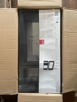 6 x Form Set of 3 Rectangle Cube Shelving - Black - 15mm - 60 x 30 x 15cm