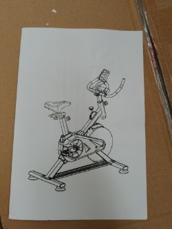 1 pallet of 7 x Exercise bikes, 7 x LED Panel Lights & 1 Kids play pen