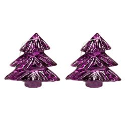 (RW / PLT 84) -  Approx 210 X NEW KOZIOL - 'Magic Forest' Christmas Ornament - Purple