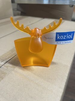 Approx 410 x NEW Koziol RUDOLF Carryall - TRANSPARENT ORANGE