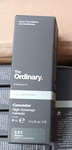 1 Pallet Containing Approx 3,240 The Ordinary Full Coverage Concealer High Coverage Formula 8ml
