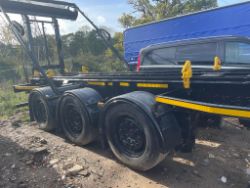 BOUGHTON Reynolds Roro bin draw bar trailer - Just had sand blast /primer & paint - PLUS VAT