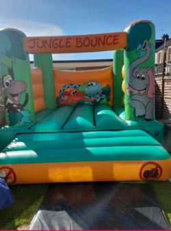 12 x 12 Inflatable Jungle Bouncy Castle with Test