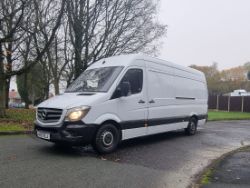 2015 MERCEDES-BENZ SPRINTER 313 CDI WHITE PANEL VAN - 2 keys - reverse camera