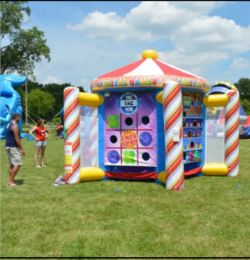 Giant Inflatable 5 In 1 Fair Game - Appears New or Nearly New