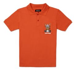 48 x Red Polo shirts - Christmas Design - 8 x small, 16 x medium, 16 x large, 8 x Extra Large.