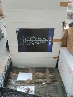 1 Pallet Full of Mixed New & Used Christmas & Halloween Stock