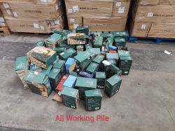 1 Pallet of Returned LED Christmas Lights and LED Trees - Minimum 50 LED Works