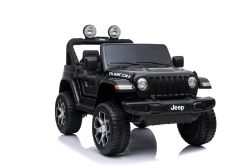 Brand New Ride On Fully Licenced Jeep Wrangler Rubicon 12v with Parental Remote Control - Black