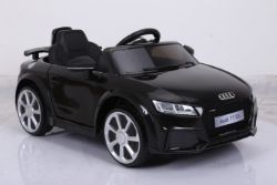 Brand New Ride On Fully Licenced AUDI TT RS 12v with Parental Remote Control - Black