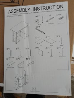 1 Pallet Containing 12 x Micozy Computer Desks