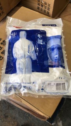 (DJW) Pallet of 320 x 3M White Overalls IN DATE 2026, Medical, Workshop, Spray Shop, DIY RRP£4160+